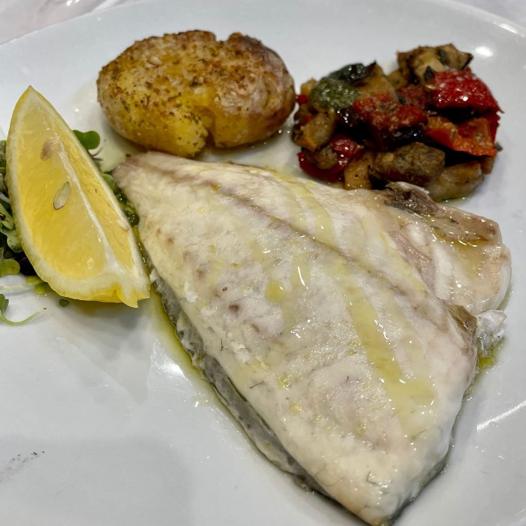 Dorada salvaje a la plancha o al horno
