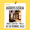 ARROSSERIA ANDORRA RESTAURANT - OBRIM CADA DIA FINS A 30 DE SETEMBRE DEL 2022